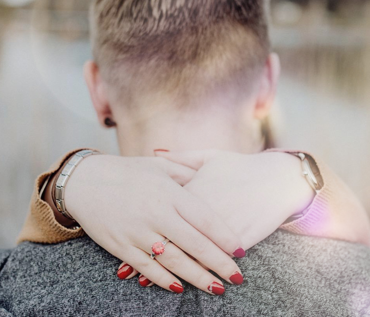 Verlobung & Hochzeit – Ring mit personalisiertem Edelstein