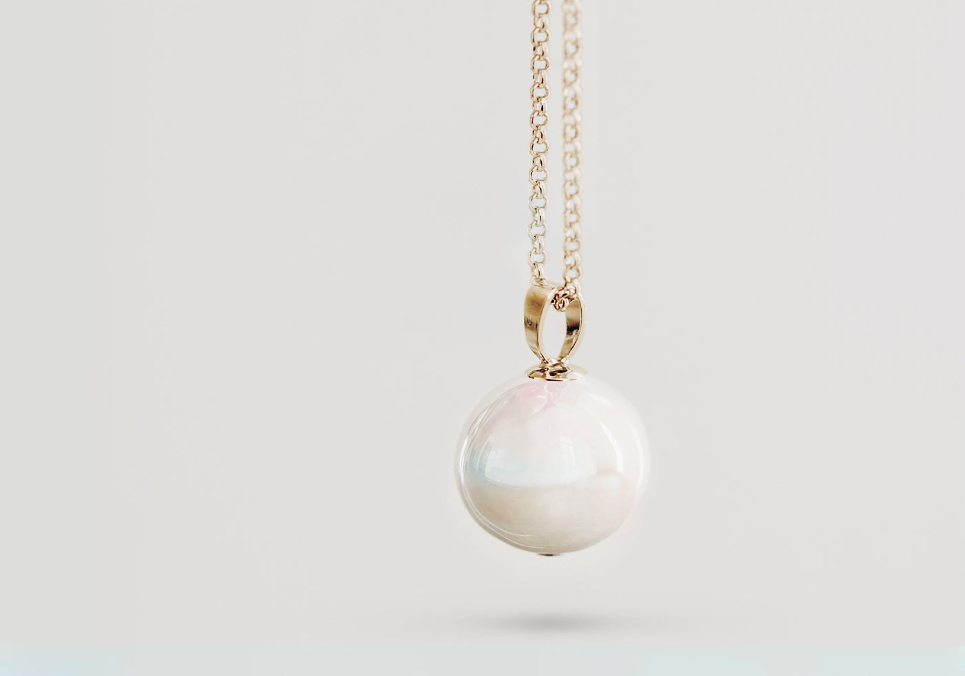 Perle mit Seele - WHITE ANGEL gold Perle mit Seele - WHITE ANGEL gold